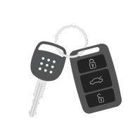 car keys icon